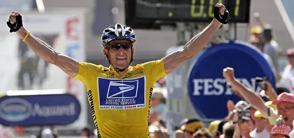 ABD'li bisikletçi Lance Armstrong, 7 Fransa Bisiklet Turu şampiyonluğunu doping yaparak kazandığını itiraf etti.