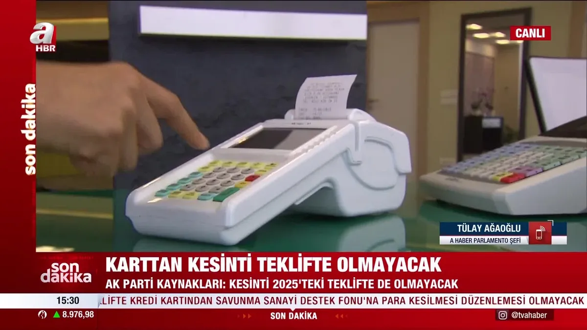 Kredi kartından 750 TL kesinti teklifinde son dakika gelişmesi: ''2025'teki teklifte de olmayacak!''