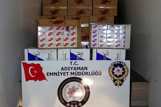 Adıyaman'da makaron operasyonu!