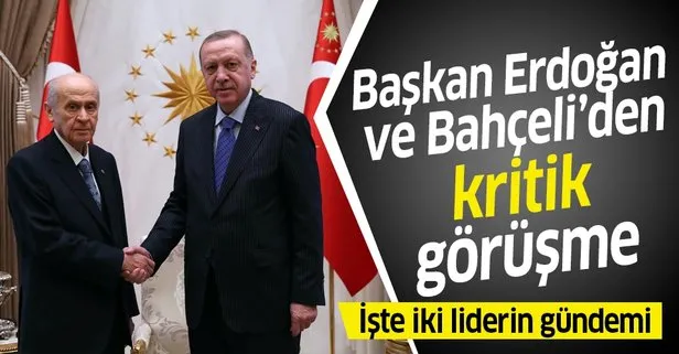 Son dakika: Başkan Erdoğan, MHP Genel Başkanı Bahçeli ile telefonda görüştü