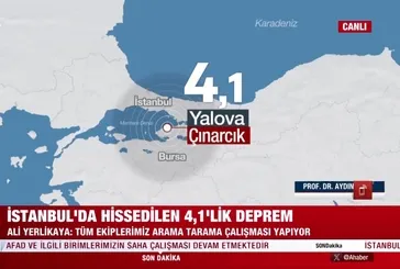 Büyük İstanbul depremini tetikler mi? Deprem uzmanı A Haber'de açıkladı