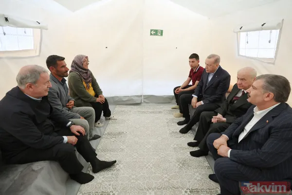 Başkan Recep Tayyip Erdoğan Hatay'ı ziyaret etti: Hem kalbimizle hem gözümüzle hem ziyaretlerimizle Hatay'ın yanında yer almayı sürdüreceğiz - 20