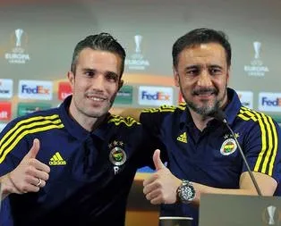 Pereira ile Van Persie buzları eritti