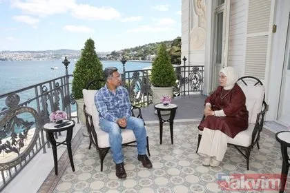 Başkan Erdoğan’ın eşi Emine Erdoğan dünyaca ünlü aktör Aamir Khan’ı Huber Köşkü’nde kabul etti