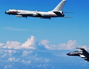 Çin 12 savaş uçağıyla Tayvan hava sahasına girdi!