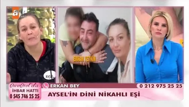 Esra Erol'da Aysel'in feryadı: "İmam nikahlı eşim bebeğimize sahip çıkmıyor"