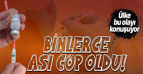 ABD'de şoke eden olay! Binlerce Moderna aşısı çöp oldu!-1