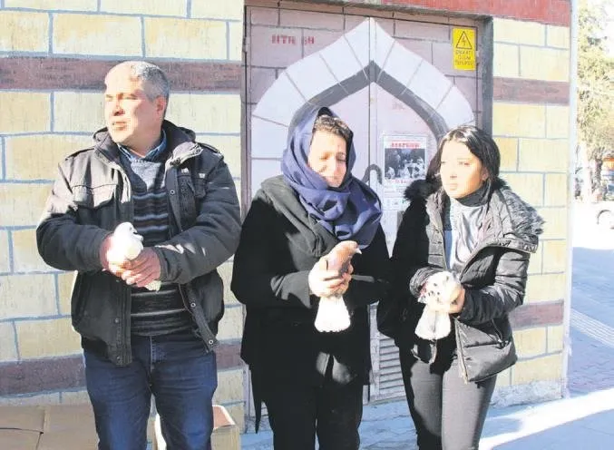 Gizem için kuş uçurdular