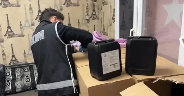 26 ilde sahte alkol operasyonu: 3 bin 626 litre ele geçirildi!