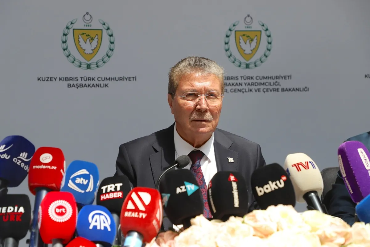 KKTC Başbakanı Ünal Üstel Bakü'de konuştu: Erdoğan ve Aliyev Türk dünyasına yön veren iki büyük liderdir-6