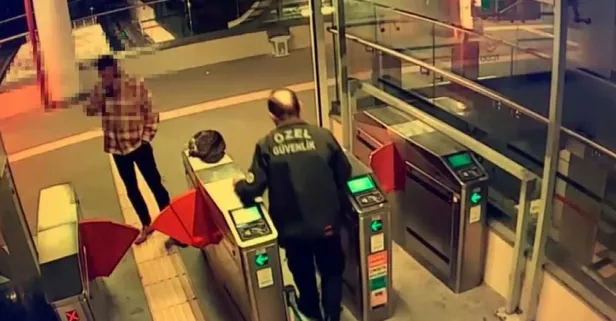 Marmaray’da güvenlik görevlisi tartıştığı yolcuyu vurdu!