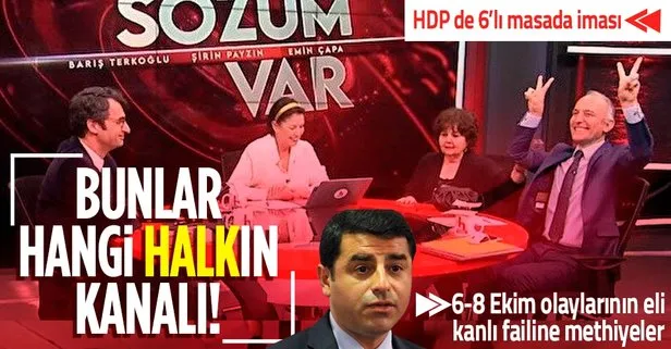 CHP yandaşı Halk TV’de 6-8 Ekim olaylarının eli kanlı faili Selahattin Demirtaş’a methiyeler düzüldü!