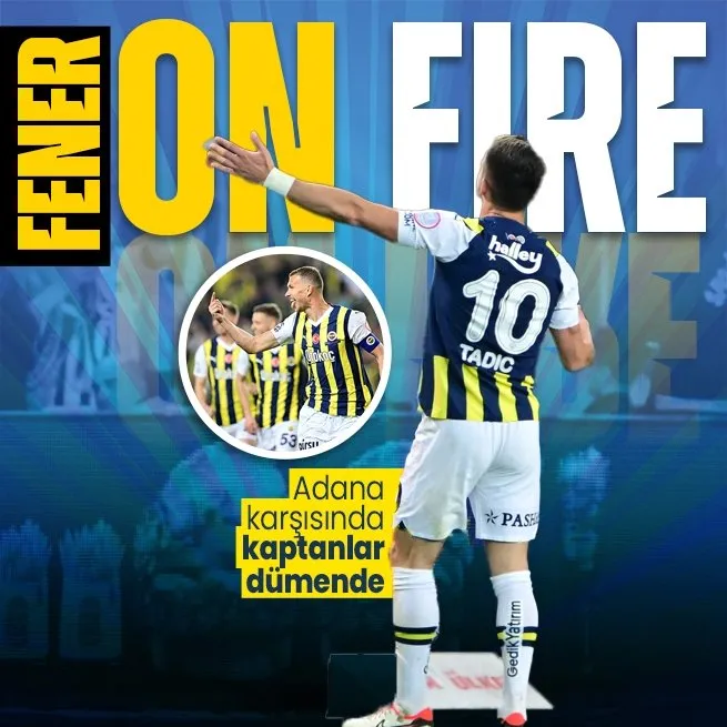 Kaptanlar dümende! Fenerbahçe takibi sürdürdü... Fenerbahçe - Adana Demirspor | MAÇ SONUCU