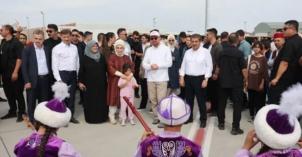 Başkan Recep Tayyip Erdoğan’ın eşi Emine Erdoğan’dan 5. Etnospor Kültür Festivali’ne ziyaret
