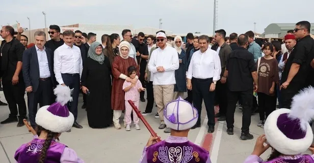 Başkan Recep Tayyip Erdoğan'ın eşi Emine Erdoğan'dan 5. Etnospor Kültür Festivali'ne ziyaret