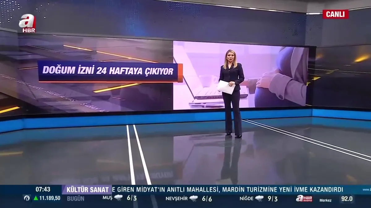 Doğum izni 24 haftaya çıkıyor