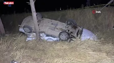 Ceylanpınar’da otomobil tarlaya devrildi: 1 haftalık evli genç öldü