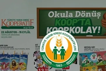 Tarım Kredi’den kırtasiye ürünleri! 15 Eylül’e kadar okul ürünlerinde dev indirim