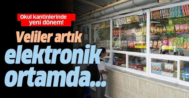 Okul Kantinlerinde Yeni Donem Veliler Artik Elektronik Ortamda Takvim