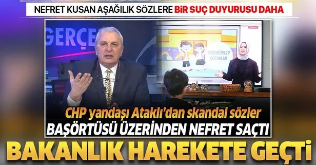 Son dakika: MEB’den Can Ataklı hakkında suç duyurusu