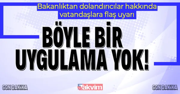 Koronavirüs aşısı dolandırıcıları hakkında flaş uyarı: Sağlık Bakanlığı'nın böyle bir uygulaması yok-1
