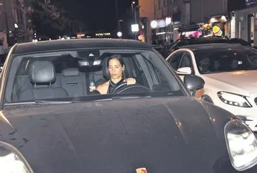 Zehra Çilingiroğlu yeni lüks arabasıyla Bebek’te görüntülendi