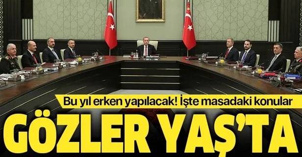 Gözler YAŞ toplantısında! Bu yıl erken yapılacak