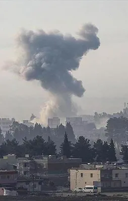 O binalar içindeki teröristlerle imha edildi!