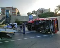 Sarıyer’de korkunç kaza! 2 kişi yaralı
