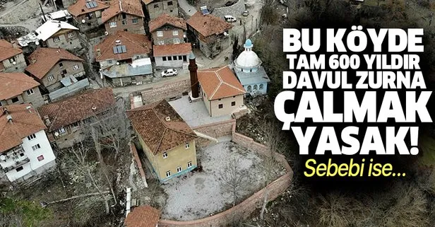 Bursa’daki bu köyde tam 600 yıldır davul-zurna çalmak yasak! Sebebi ise...