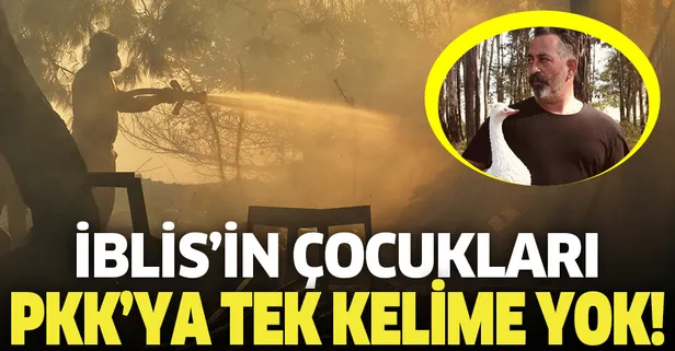 Cem Yılmaz ve kronik muhalifler PKK'nın orman katliamına neden sessiz?