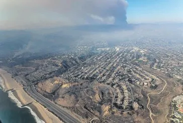 Los Angeles yangı ordu tavan yaptı