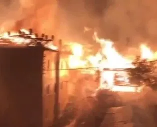 Son dakika: Kastamonu'nun 14 haneli Tepeharman köyünde yangın!