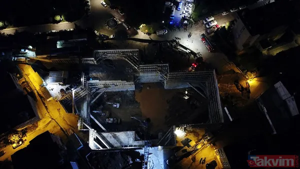 Ümraniye'de metro inşaatı yakınında göçük - 14