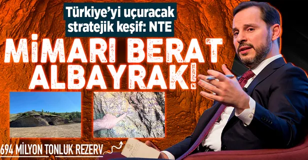 Mimarı Berat Albayrak'tı! Akıllı füze, yakıt hücreleri gibi birçok alanda kullanılan 694 milyon tonluk NTE keşfi yapıldı