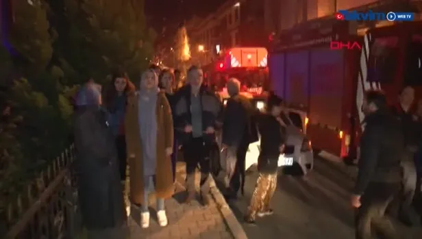 Maltepe'de yangın! 4'ü çocuk, 12 kişi...