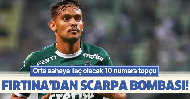 Trabzonspor'da Gustavo Scarpa bombası