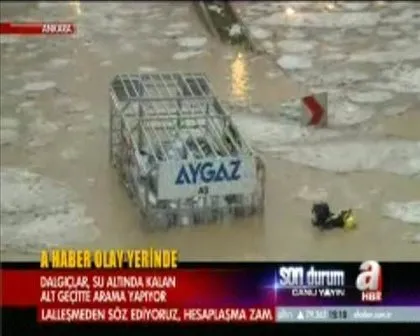 Ankara’yı su bastı!