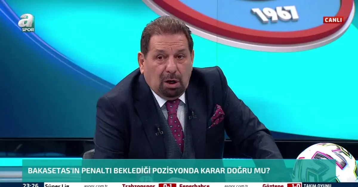 Trabzonspor - Fenerbahçe maçında Valencia'nın Bakasetas'a müdahalesi penaltı mı? Erman Toroğlu yorumladı