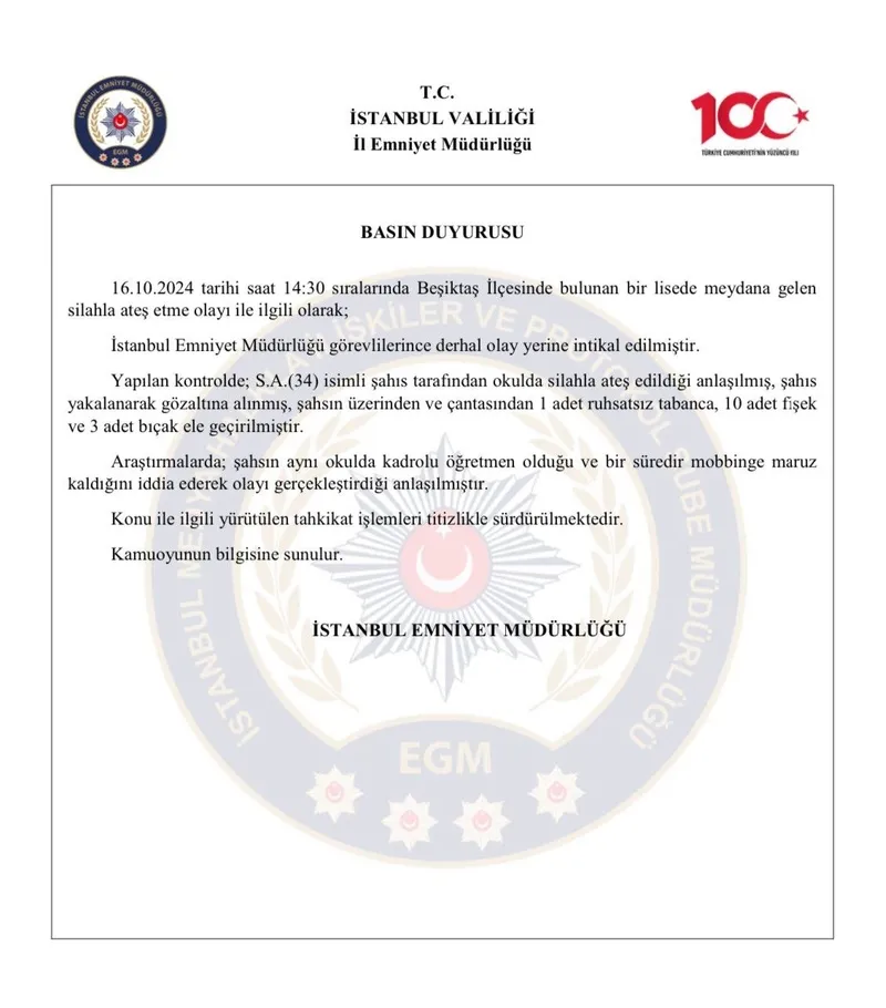 Emniyet'ten açıklama (Sosyal medya)