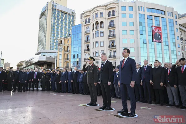 Atatürk'ün ebediyete intikalinin 85. yılı! Saygı ve özlemle tüm yurtta anıldı... CHP Taksim'e çelenk götürmeyi unuttu - 7