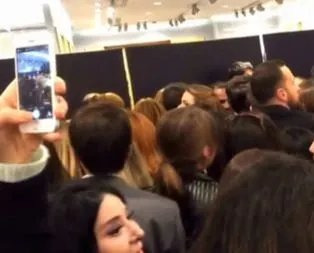 Ünlüler ürün için birbirlerini ezdi