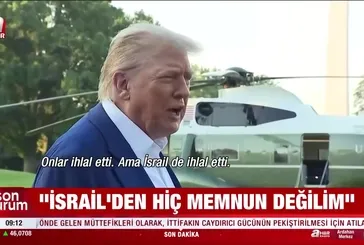 Trump'tan İsrail ve İran'a küfürlü uyarı
