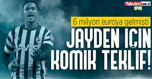 Jayden Oosterwolde'ye komik teklif!