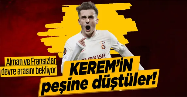 Alman ve Fransızlar Kerem Aktürkoğlu için sıraya girdi! 20 maçta 5 gol ve 4 asisti var