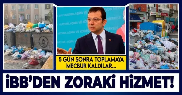 İBB'den zoraki hizmet