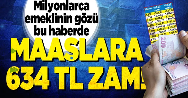 Milyonlarca emeklinin gözü son 3 veride! Emeklinin Ocak zammı TÜFE'ye göre yüzde 4.23 olacak: Emekliye 634 TL zam