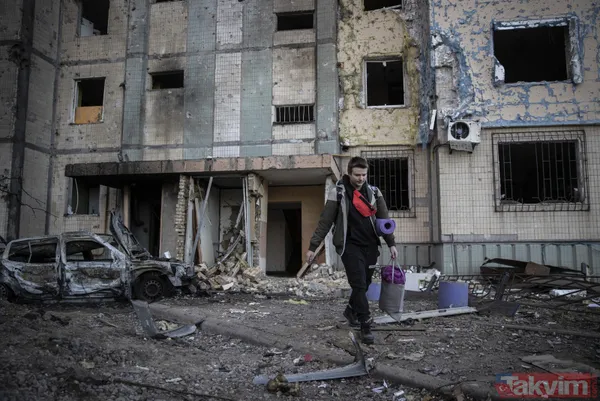 Rusya - Ukrayna savaşında 1 ay geride kaldı! İşte savaşta yaşananlar... Göç, yıkım ve trajedi... - 23