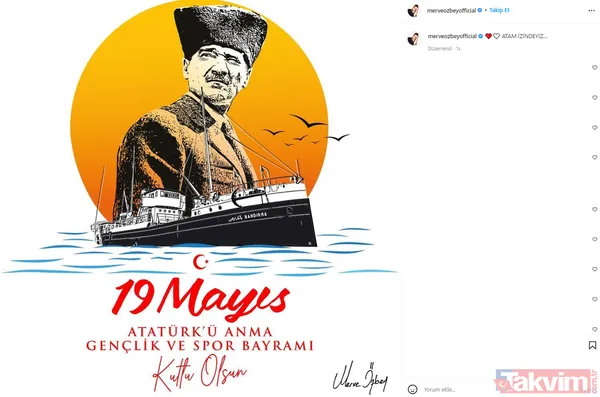 Yeşilçam'ın 'Sultan'ı Türkan Şoray'dan 19 Mayıs paylaşımı 'gelecek gençliktedir!' Ünlülerden 19 Mayıs paylaşımları - 8