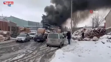 Kereste fabrikasında patlama: 5 yaralı